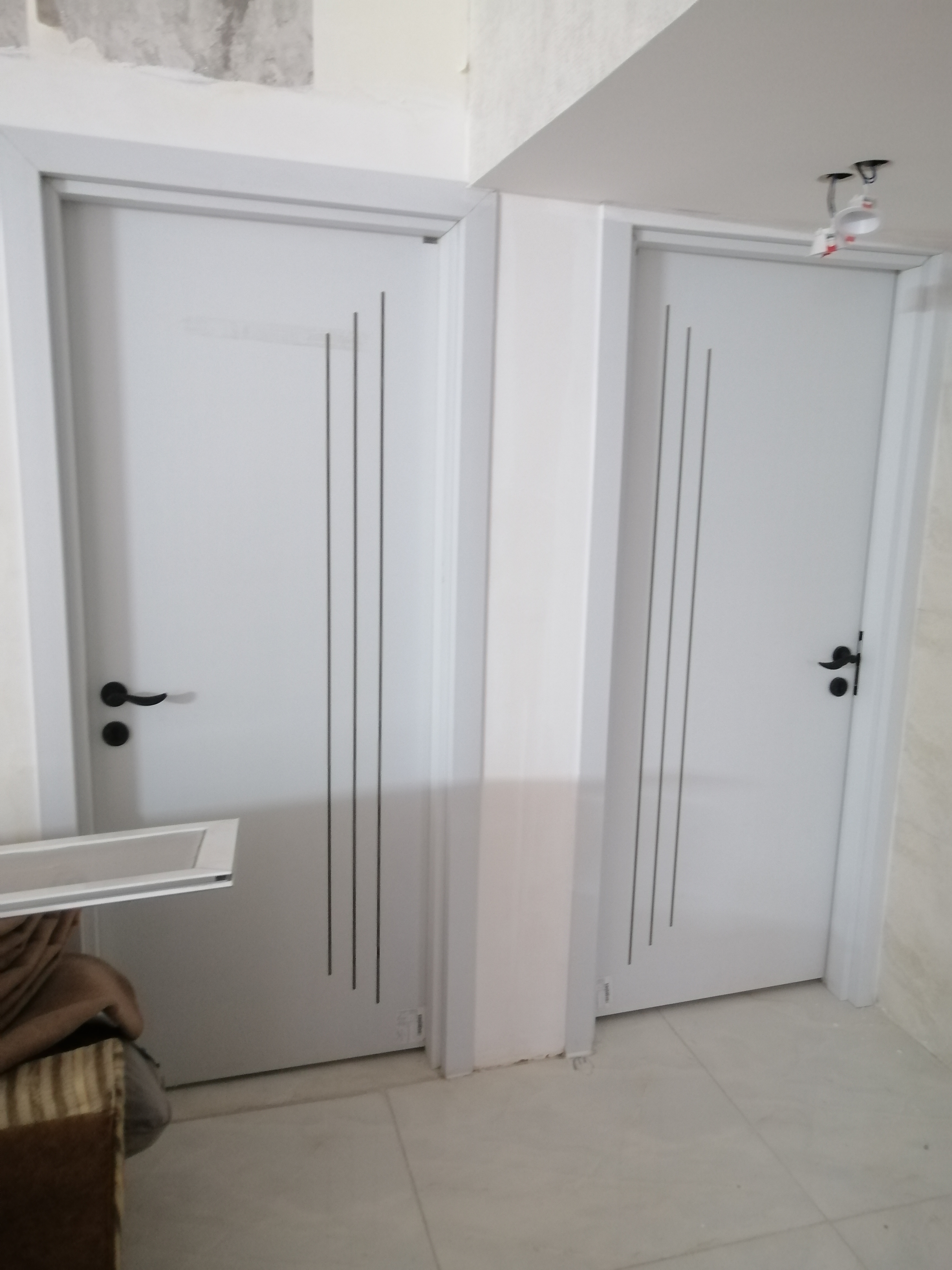 درب اتاق و سرویس زیر کار 8میل رنگ شده کد H122